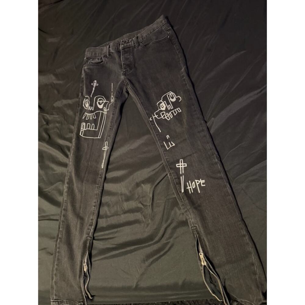MNML Graffiti Jeans - Size 30